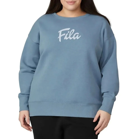 FILA Ladies' Logo Crewneck - Picture 4 of 7